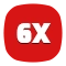 آیکون باند فرکانسی 6X